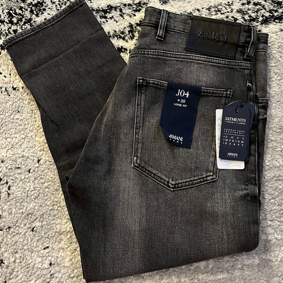 Armani Loose Fit J04 Jeans - 6Y6J04 6DEPZ
 0206 - size 30 - Picture 1 of 6